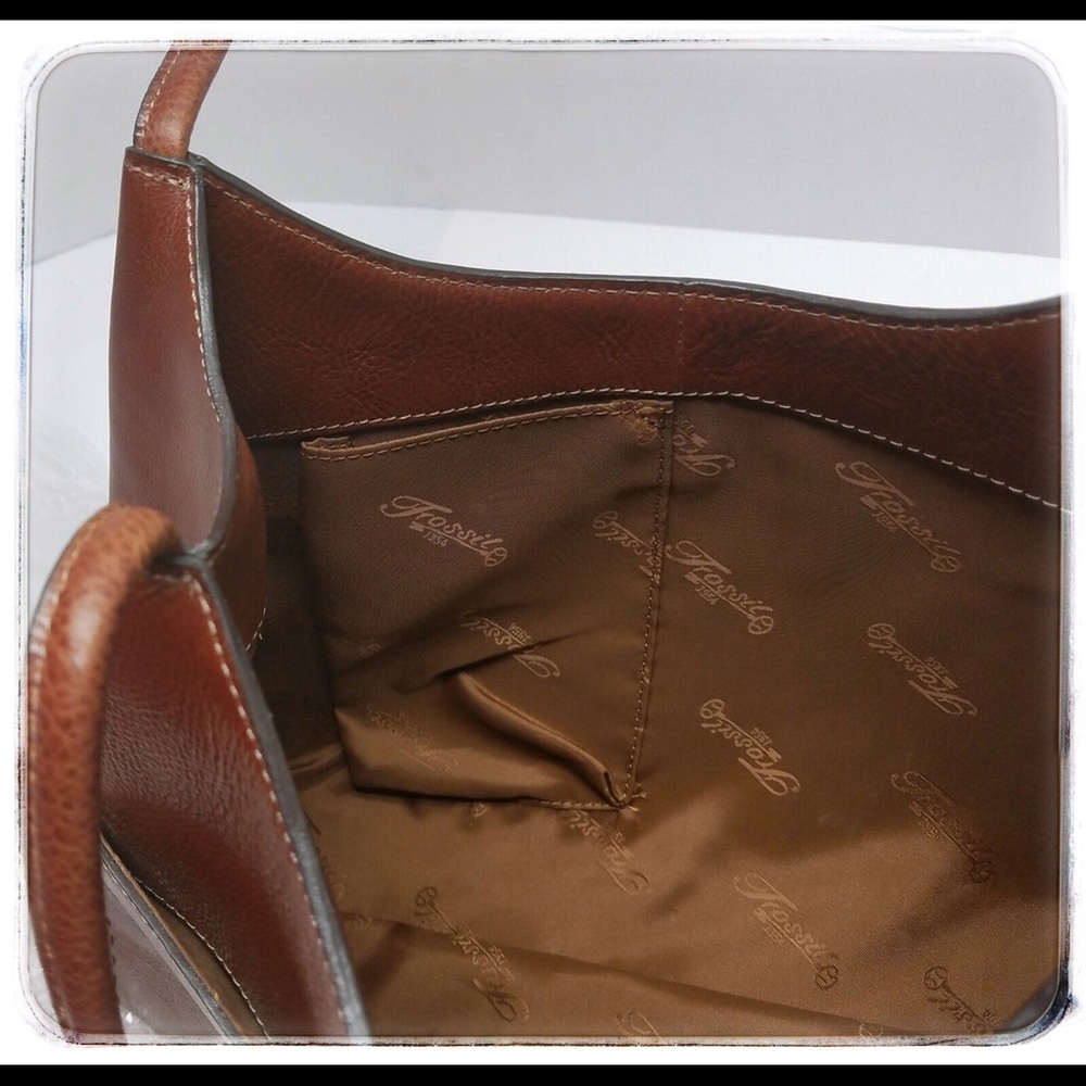 Fossil “Sedona” Leather Tote. - Picture 8 of 8